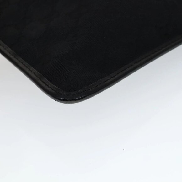 GUCCI GG Canvas Shoulder Bag Black 27639 Auth ep7170 - Picture 5 of 16